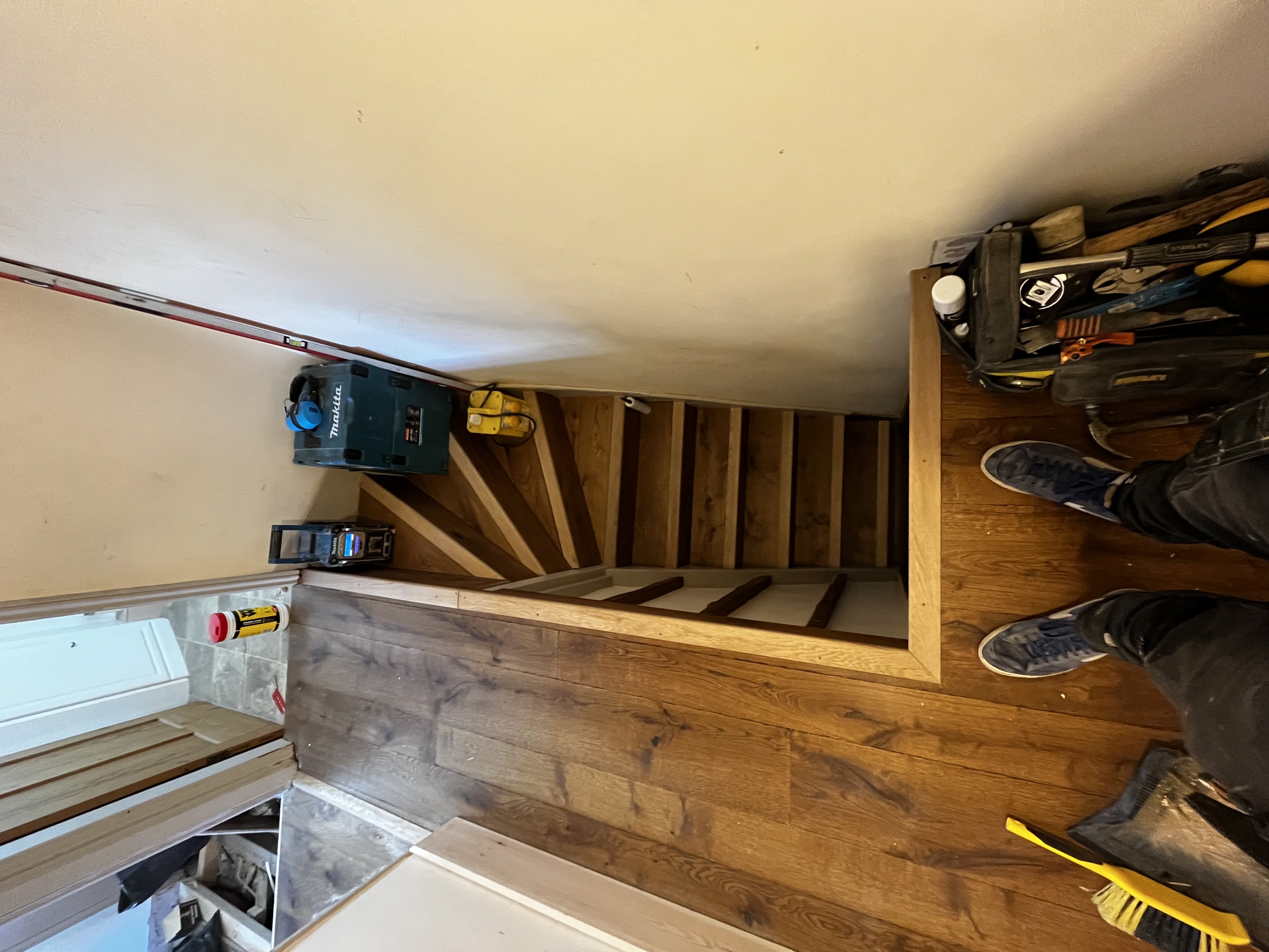 Staircase upgrade in Warminster